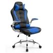 High Back Gaming and Racing Office Computer Chair - Black and Blue