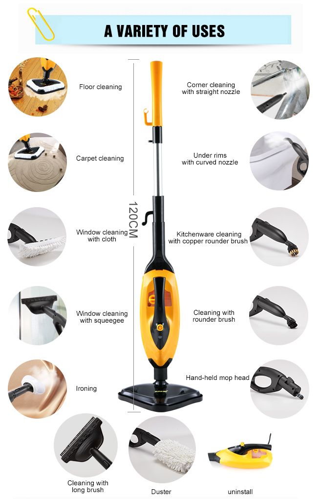 13in1 Best Multifunctional Premium Steam Mop Cleaner 27cm x 23.5cm x