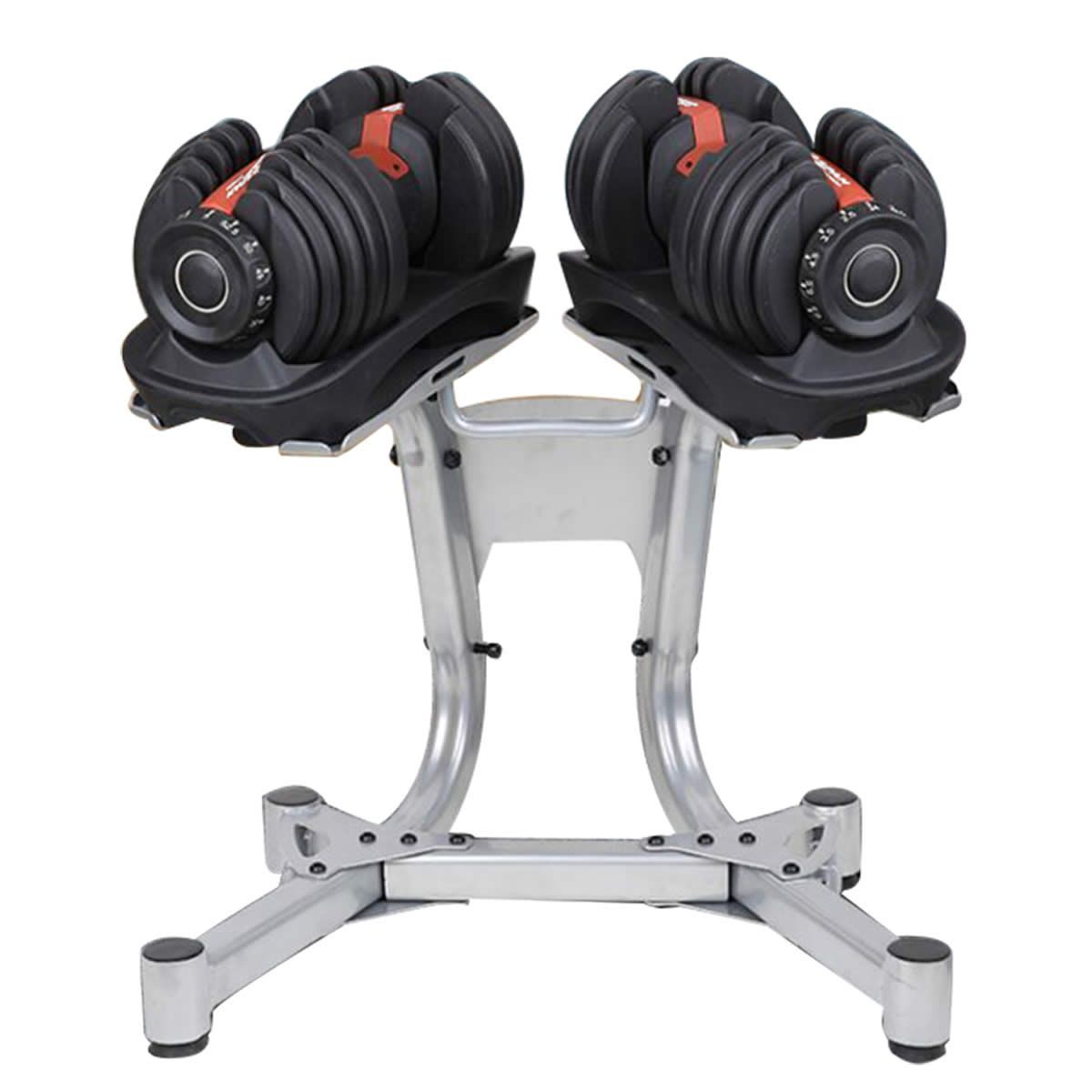 Lifespan Adjustable Dumbbell 52.5Lbs in Pairs with stand