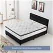 27cm Queen Size Latex Pillow Top Pocket Spring Mattress with Even Weight Distribution Technology