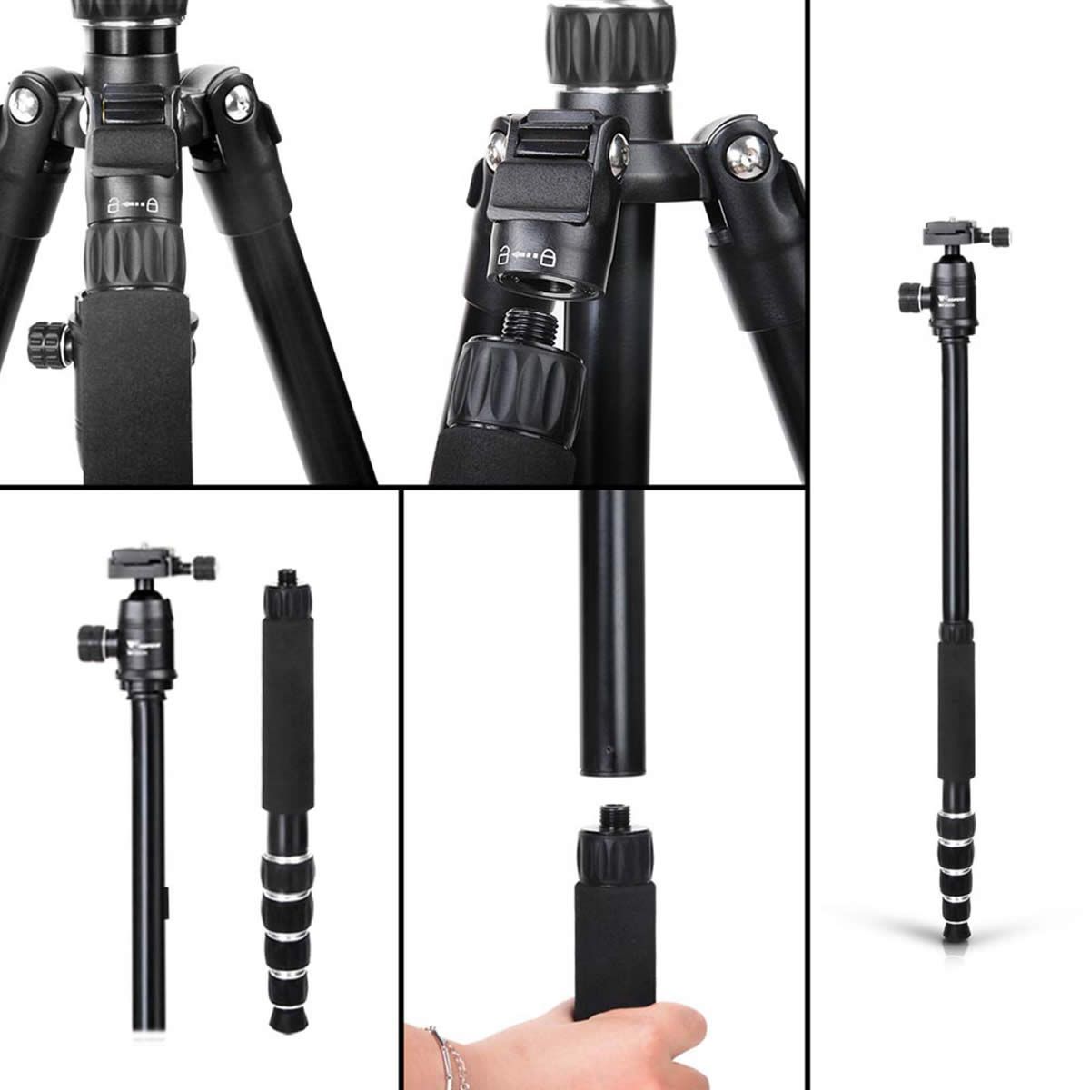 Professional 2in1 Monopod Tripod Digital Camera 152cm Crazy Sales
