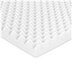 6 CM Queen Size Egg Crate Foam Mattress Topper Underlay Protector