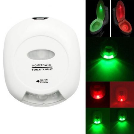 Auto-sensing LED Toilet Seat Lamp Night Motion