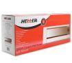 Heller 2000W Ceramic Electric Wall Heater with Remote Control & Timer - Silver