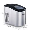 2.4L Portable Ice Maker with LED Control Panel