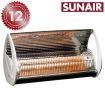 Sunair 1000W Radiant Heater with Tumble Proof Design and Tip-Over Switch