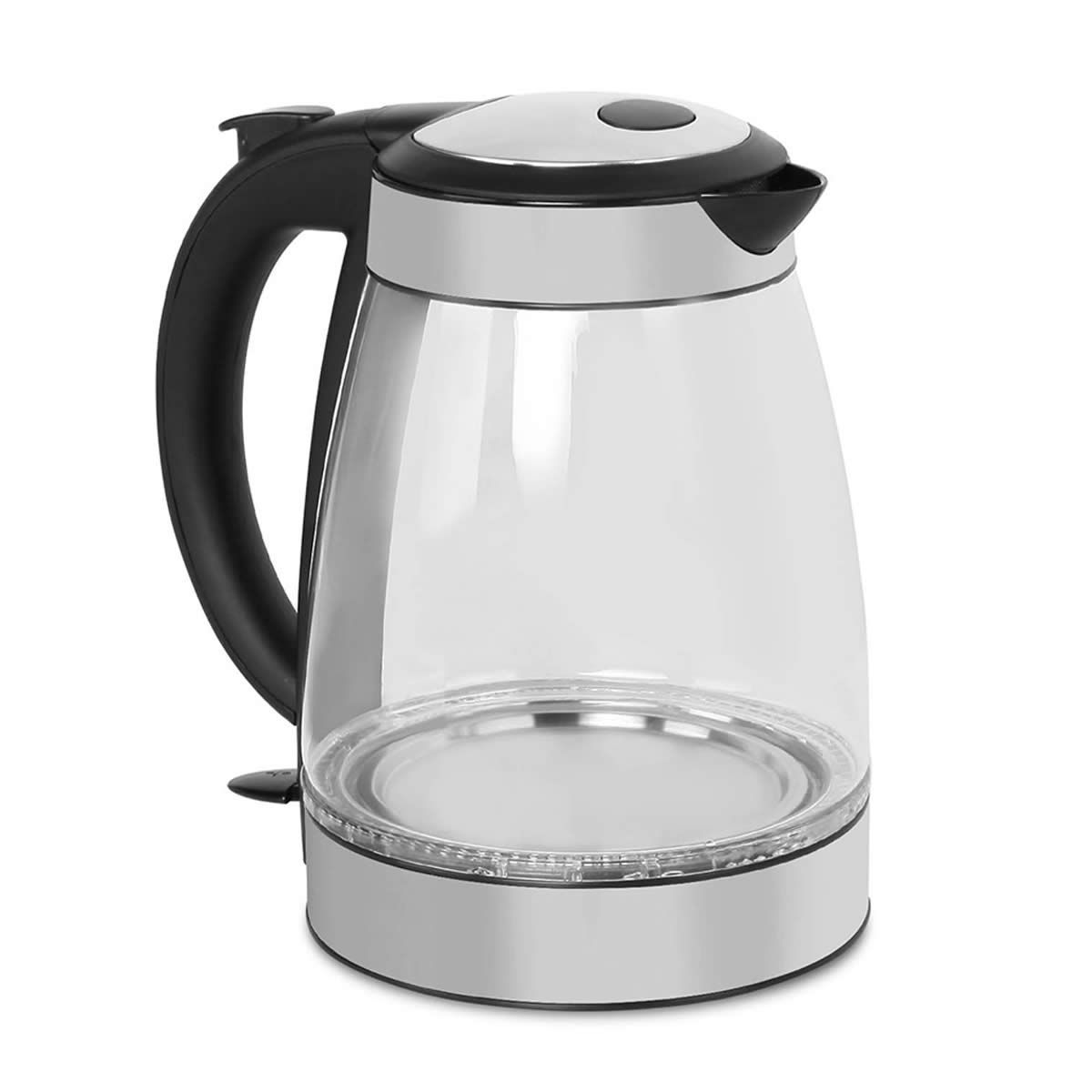 LED Cordless Glass Kettle 1.7L