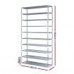 Artiss 10-Tier Shoe Rack Stackable 50 Pairs Grey