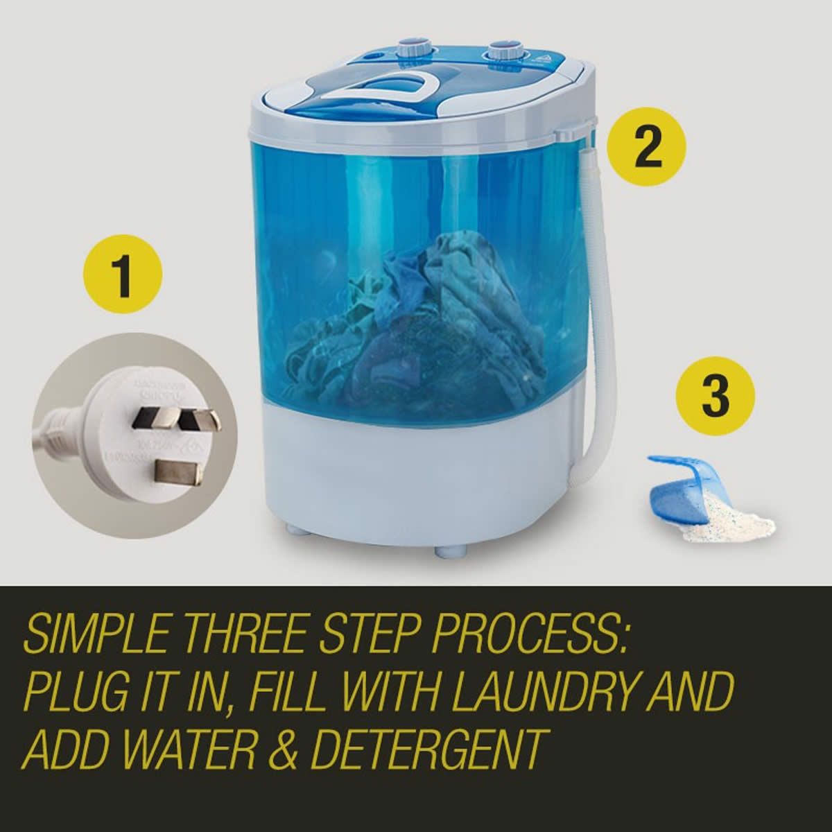 Gecko 4kg Portable Washing Machine Crazy Sales