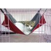 LUD Winter and summer waterproof Oxford cloth cat hammock/Red/Large