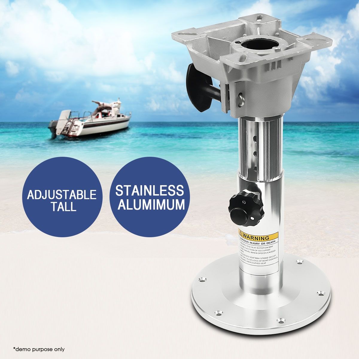 new-deluxe-boat-seat-adjustable-height-locking-pedestal-340mm-to-489mm