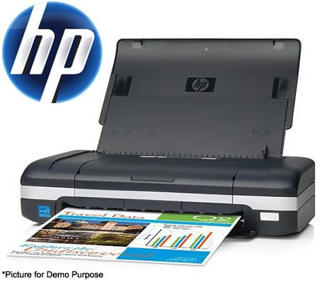 HP Hewlett Packard OfficeJet H470B (CB027A) Mobile Portable Printer