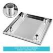 Kitchen Food Prep Table Cater Work Bench Stainless Steel W/Adjustable Feet -610mmx610mm