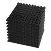 24 Sheet Acoustic Foam Panel Made with Fire Retardant Treatment Size: 50x50cm