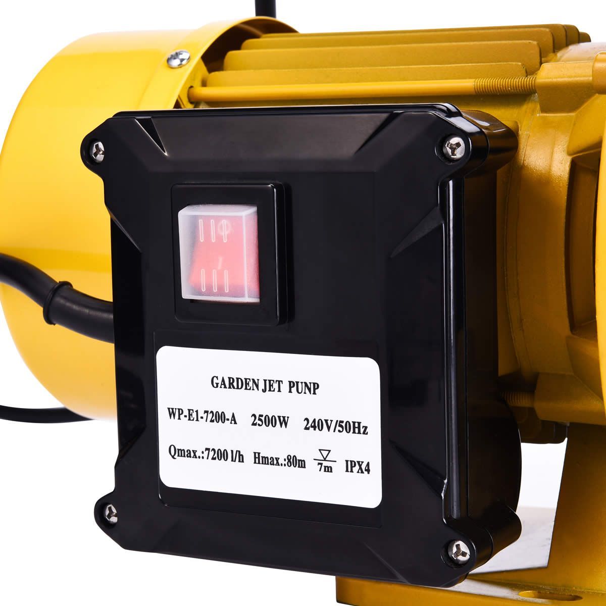 Rain Water Tank Pump Auto Switch Pressure Garden Irrigation Pool Spa