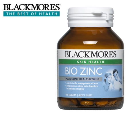Blackmores Skin Health BIO Zinc 168 Tablets - Maintain Healthy Skin