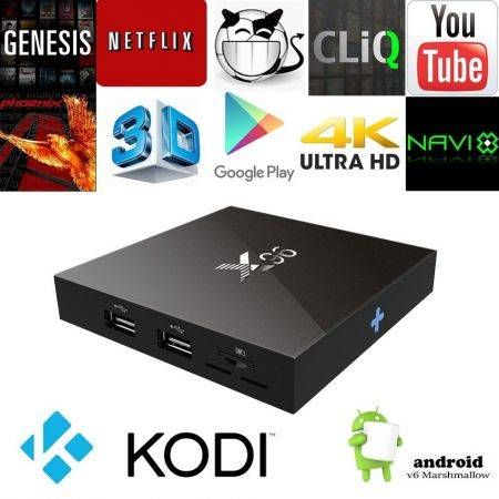 X96 Marshmallow Android 6.0 Tv Box Fully Loaded Tv Box 4K Wifi Streaming Media Player 2G 16G