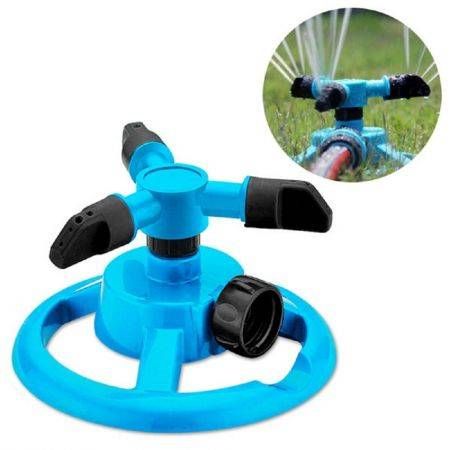 LUD 360-Degree Autorotation Circular Sprinkler Garden Lawn Irrigation Tool