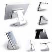 Universal Folding Aluminum Tablet Mount Holder Stand For iPad iPhone Samsung