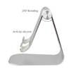 Universal Folding Aluminum Tablet Mount Holder Stand For iPad iPhone Samsung