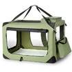 Dog Crate Carrier Pet Cat Soft Travel Kennel Foldable Portable Cage 3XL Army Green