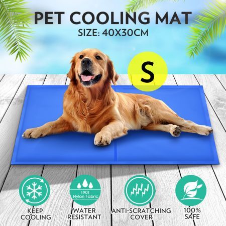 Pet Self Cooling Gel Mat Bed Small Crazy Sales