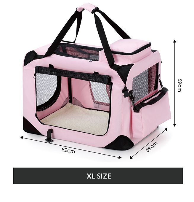 folding portable dog crate