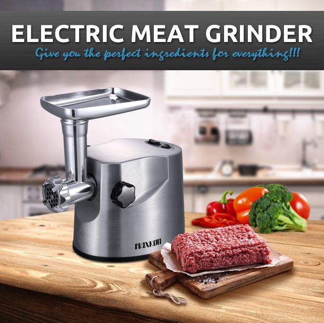 Low Noise Electric Meat Grinder with Stainless Steel Blades Crazy Sales