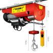 Giantz Electric Hoist Winch 500/1000KG Cable 20M Rope Tool Remote Chain Lifting