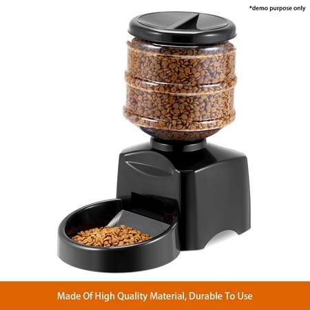 5.5L Programmable Automatic Pet Dog Cat Feeder | Crazy Sales