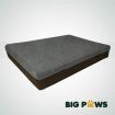 Big Paws 15cm Thick Extra Large 100% Memory Foam Dog Bed Orthopedic Pet Kennel Cushion - Brown