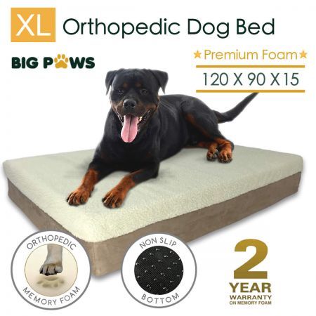 three peaks dog bed large