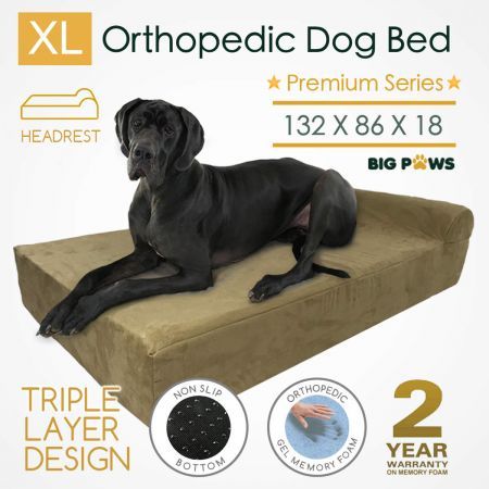 Big Paws Memory Foam Extra Large Dog 