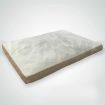 Big Paws Memory Foam Dog Pet Bed Mat Orthopedic Extra Large Dog Bed Water-Resistant - Beige