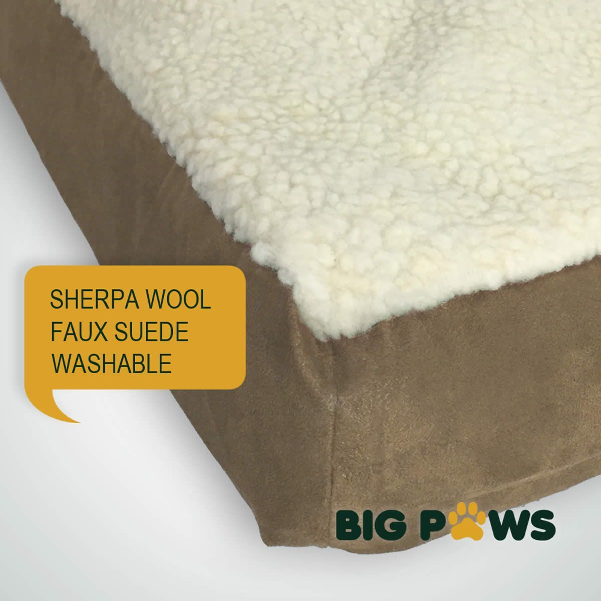 Big Paws Memory Foam Dog Pet Bed Mat Orthopedic Extra Large Dog Bed