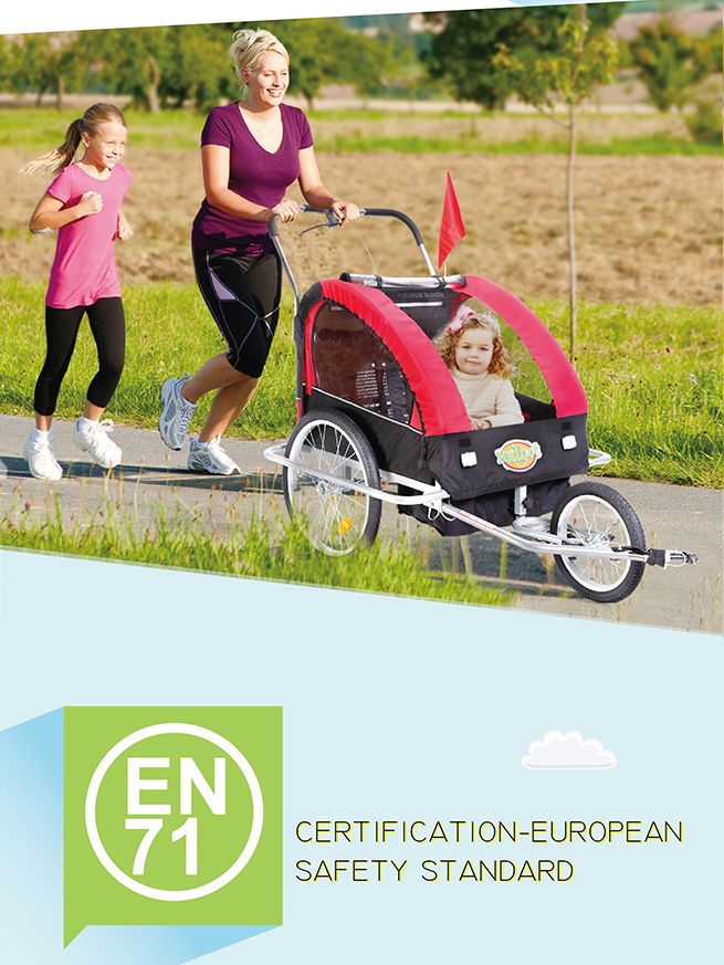 kidbot 2 in 1 bicycle trailer