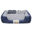 Soft Washable Pet Bed Mattress with Blanket & Dog Bone-XXLarge 