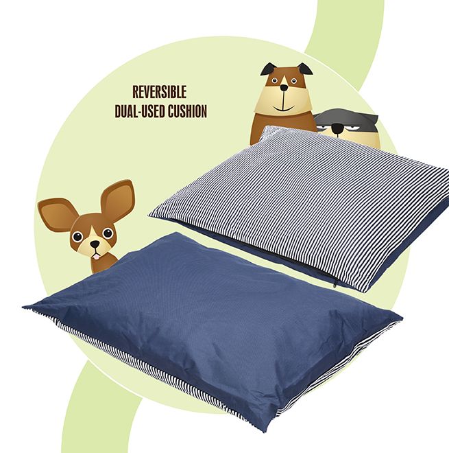 Soft Washable Pet Bed Mattress with Blanket & Dog BoneXXLarge Crazy