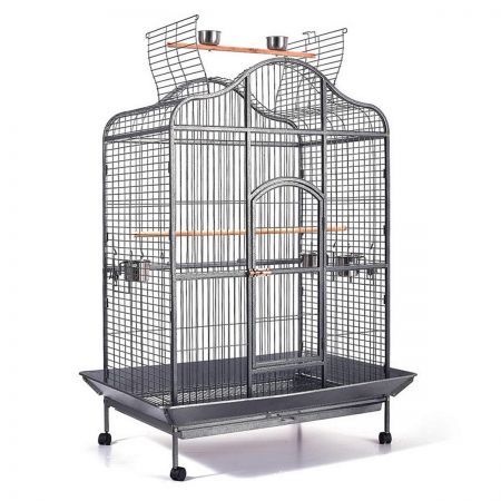 parrot cage wheels bird open