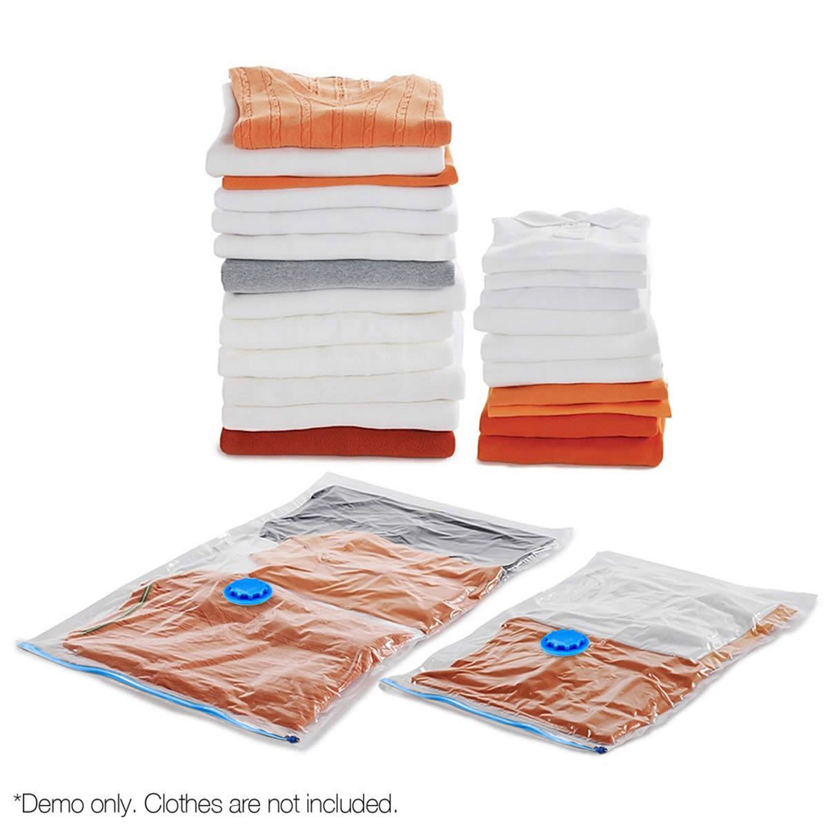 Set of 12 Vacuum Storage Bags 50 x 70cm Crazy Sales