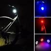 Smart Led Bicycle Tail Light Usb Charging Warning Light White