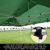 OGL 3x6M Pop Up Outdoor Folding Marquee Gazebo Party Tent Green