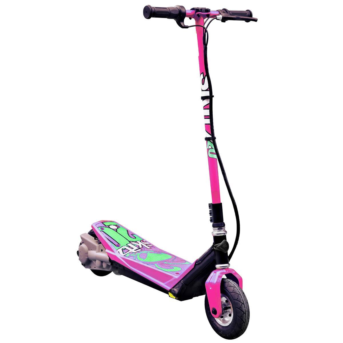 childrens pink electric scooter