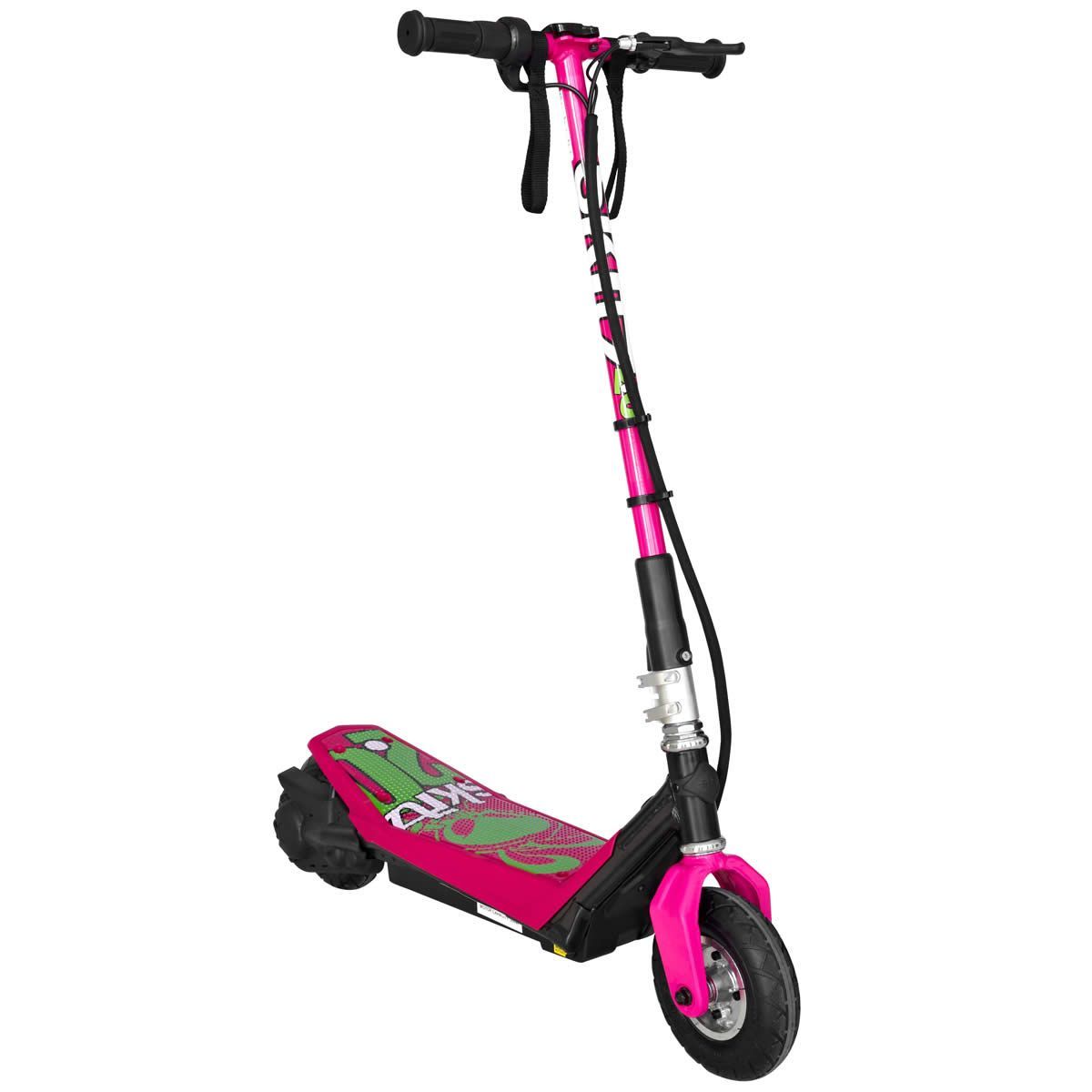 childrens pink electric scooter