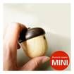 Mini bluetooth Speaker Wooden Nut Shape speaker For Phone Backpack Travel