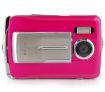 5.0MP CMOS Sensor Slim Digital Camera / Web Camera / Storage Device with In-Built SD/MMC Card Reader - Rouge Pink