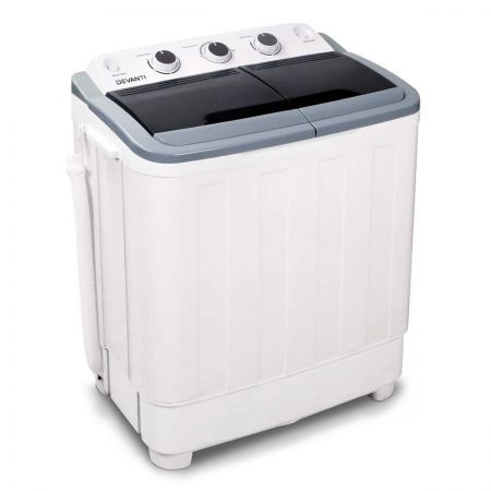 Devanti 5KG 30L Twin Tub Portable Washing Machine