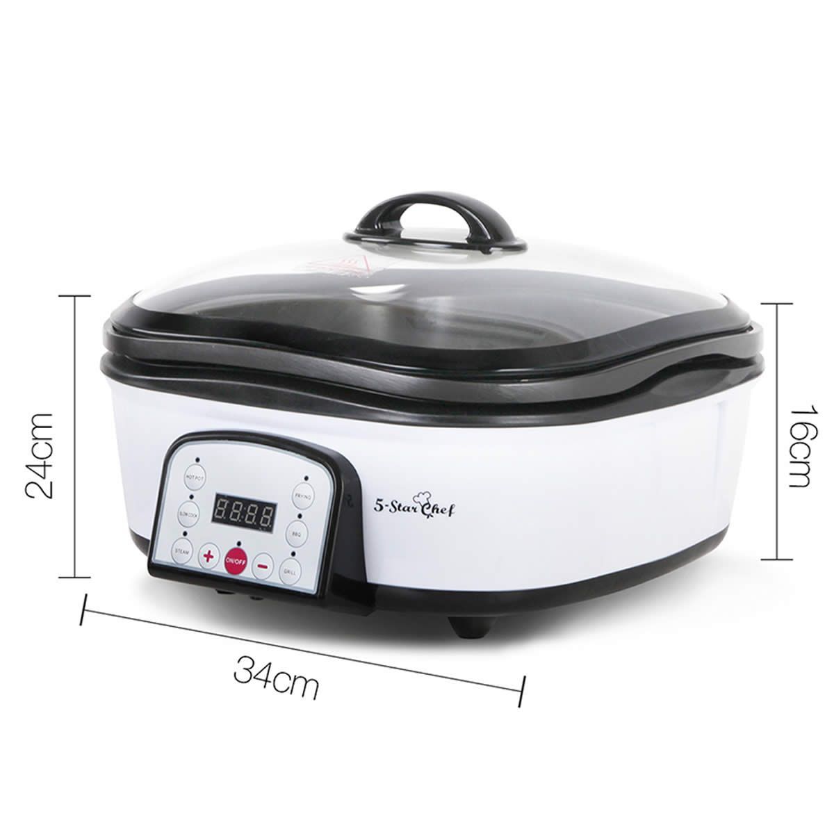 5 Star Chef Multi Cooker With Accessories | Crazy Sales