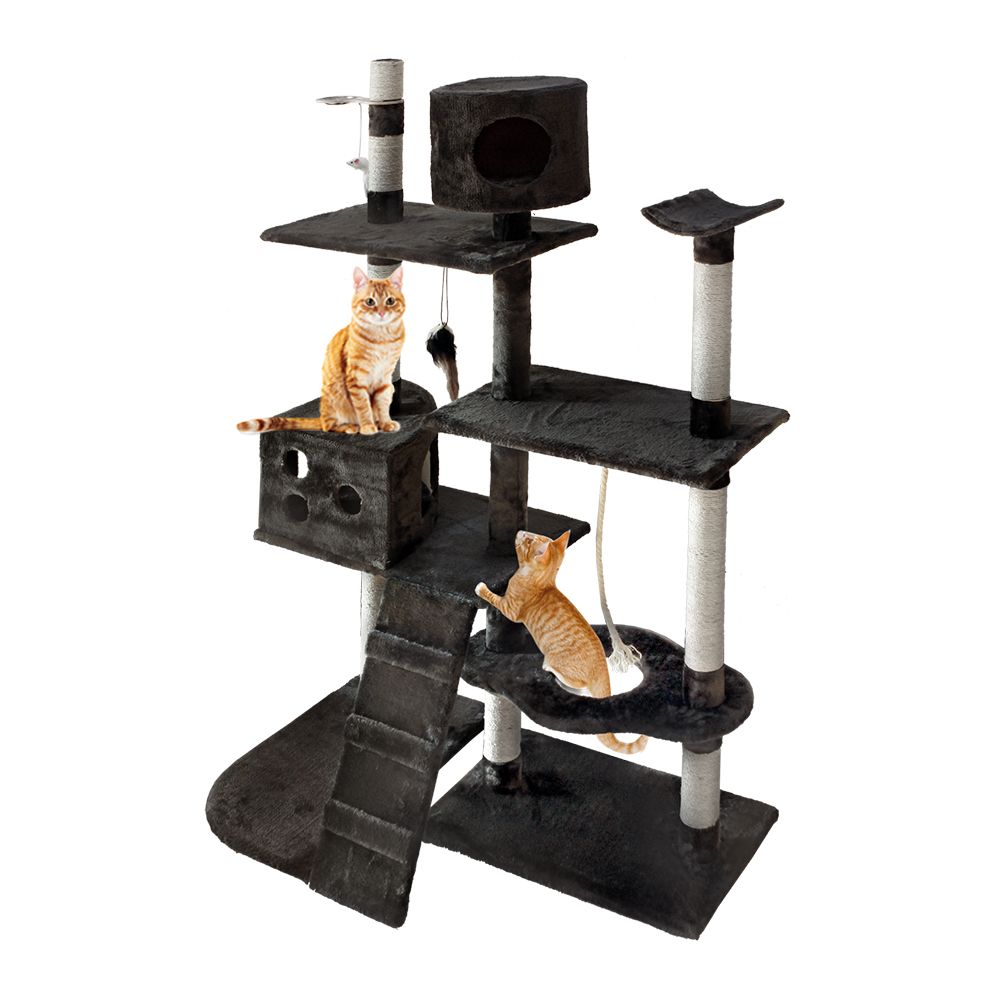 i.Pet Cat Tree 170cm Trees Scratching Post Scratcher Tower Condo House Furniture Wood