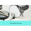 Children's 4pc Diamond Drum Kit Set - Black